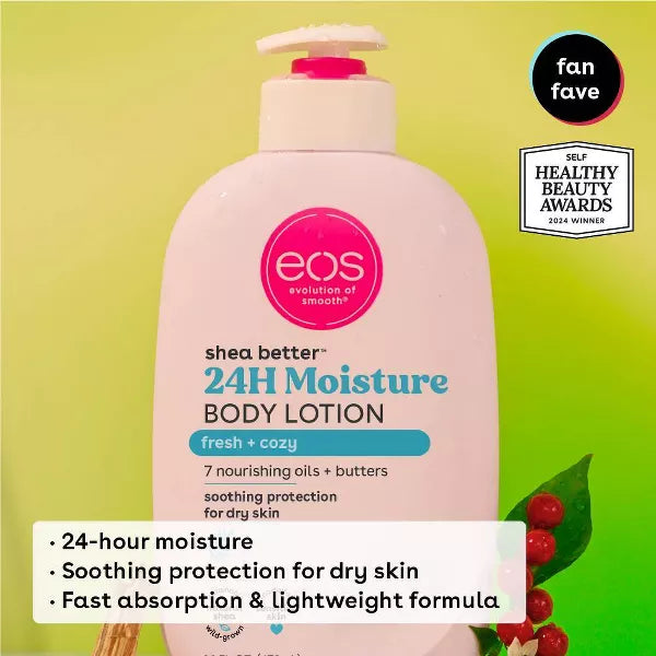 EOS Fresh+Cozy Body Lotion 16oz