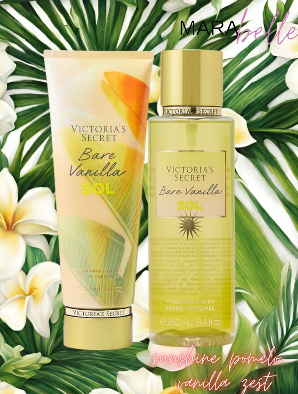 Victoria Secret Bodycare SOL Mists & Lotions