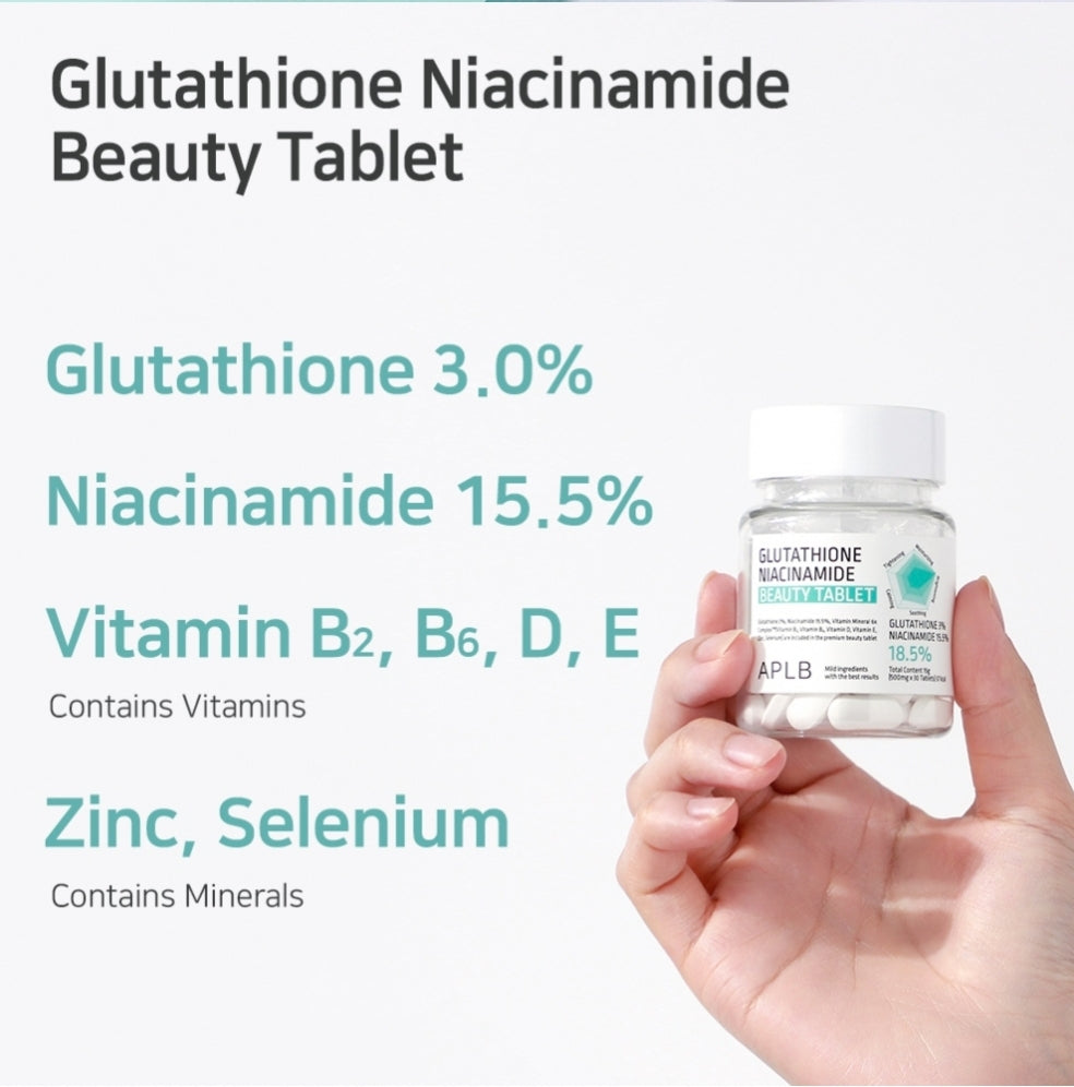 APLB Glutathione Niacinamide Beauty Tablet