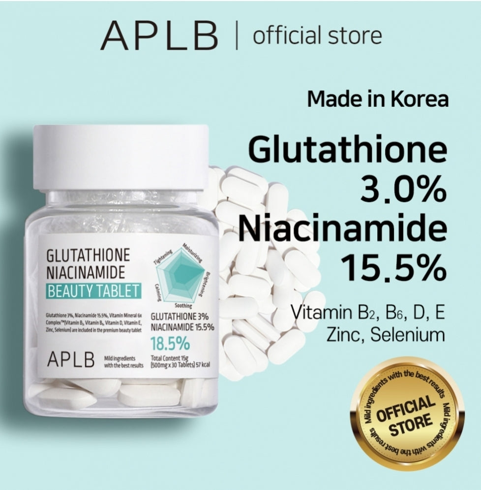 APLB Glutathione Niacinamide Beauty Tablet